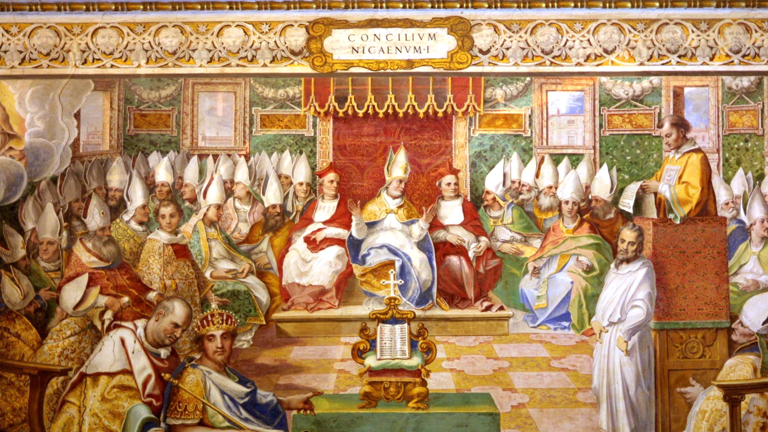 Painting of the Nicene creed